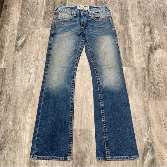 Ariat Other - Ariat M7 Rocker Boot Denim Blue Jeans 30x34